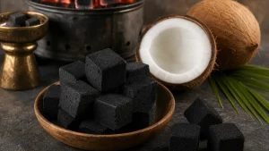 مصرف کافه‌ای با ذغال نارگیل کوکو