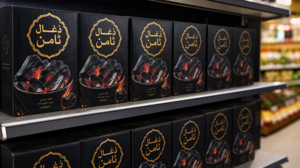 نیاز فروشگاه به ظاهر ذغال ثامن